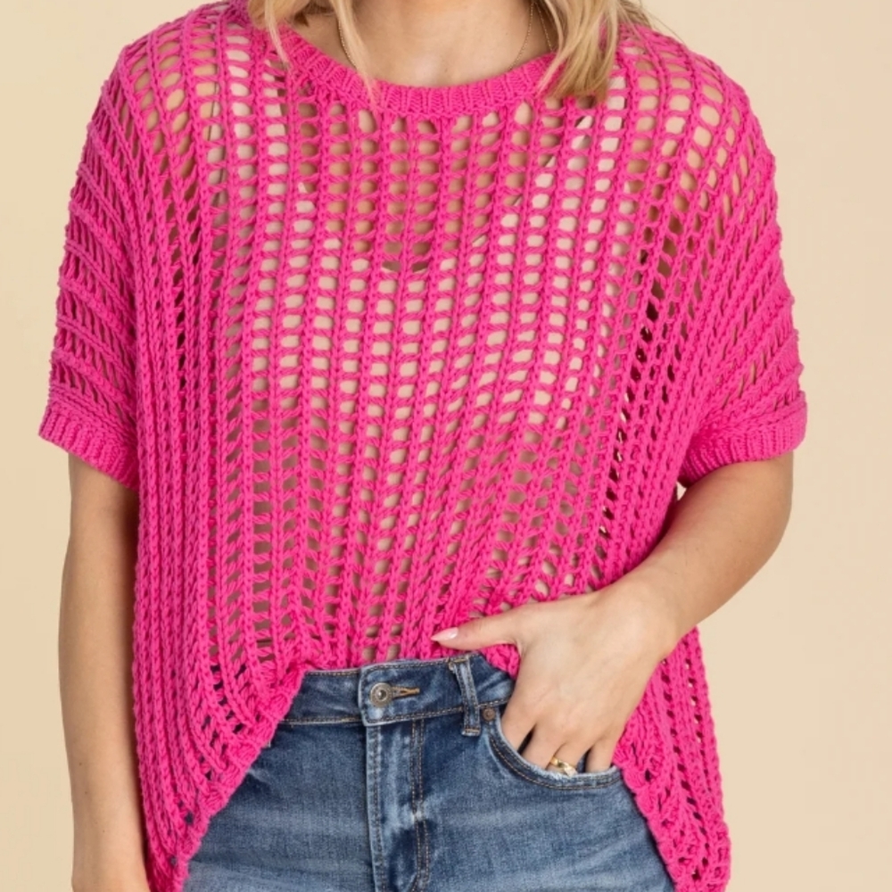 BiBi Crochet Top